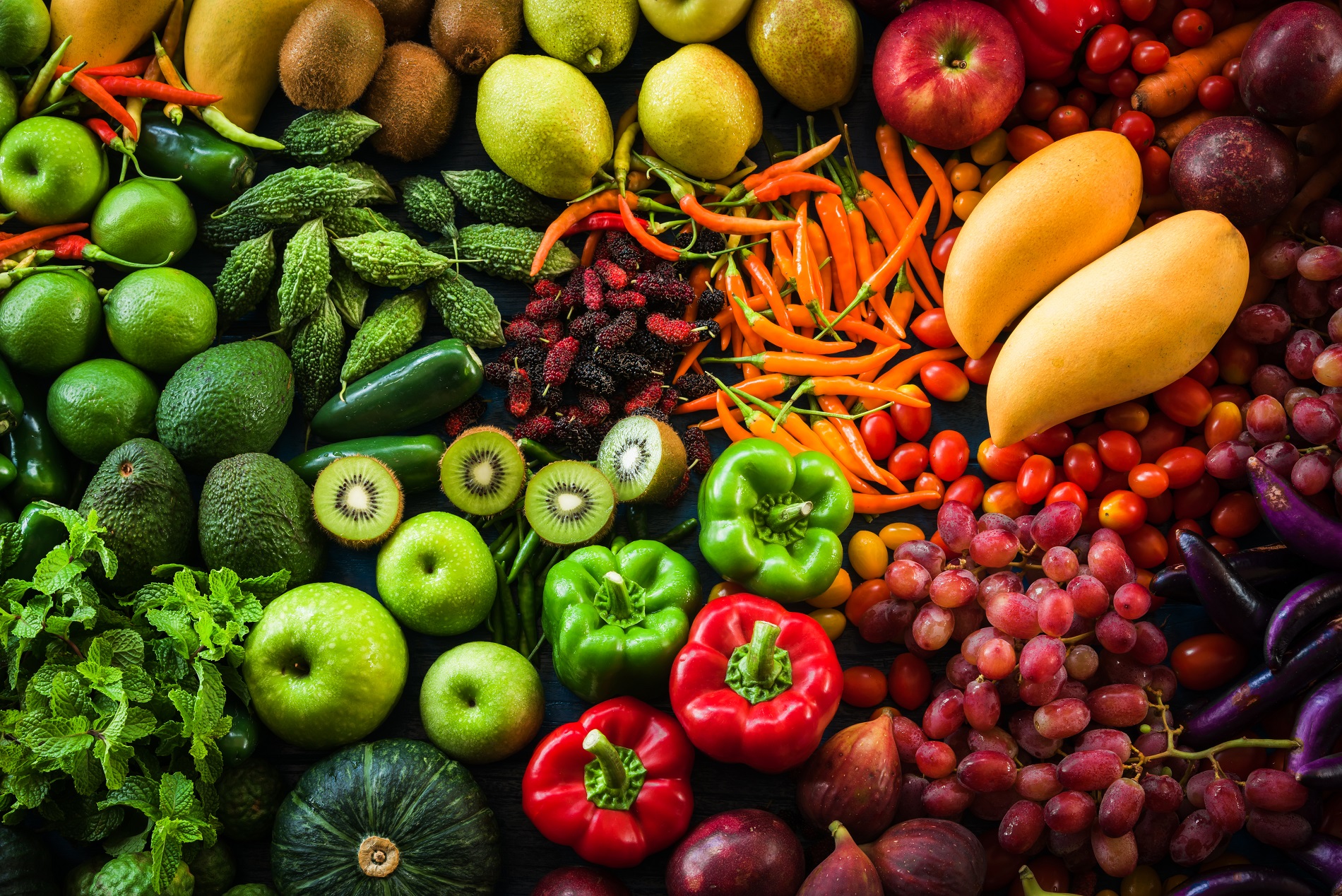 Recuerda la importancia para tu salud del consumo diario de frutas y verduras